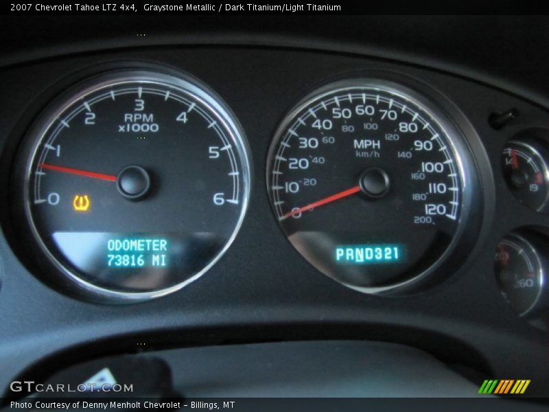 Graystone Metallic / Dark Titanium/Light Titanium 2007 Chevrolet Tahoe LTZ 4x4