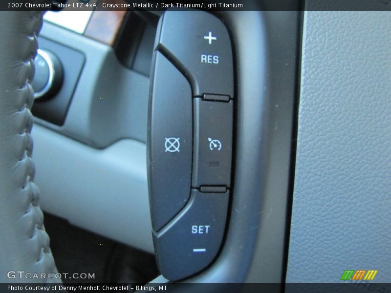 Graystone Metallic / Dark Titanium/Light Titanium 2007 Chevrolet Tahoe LTZ 4x4