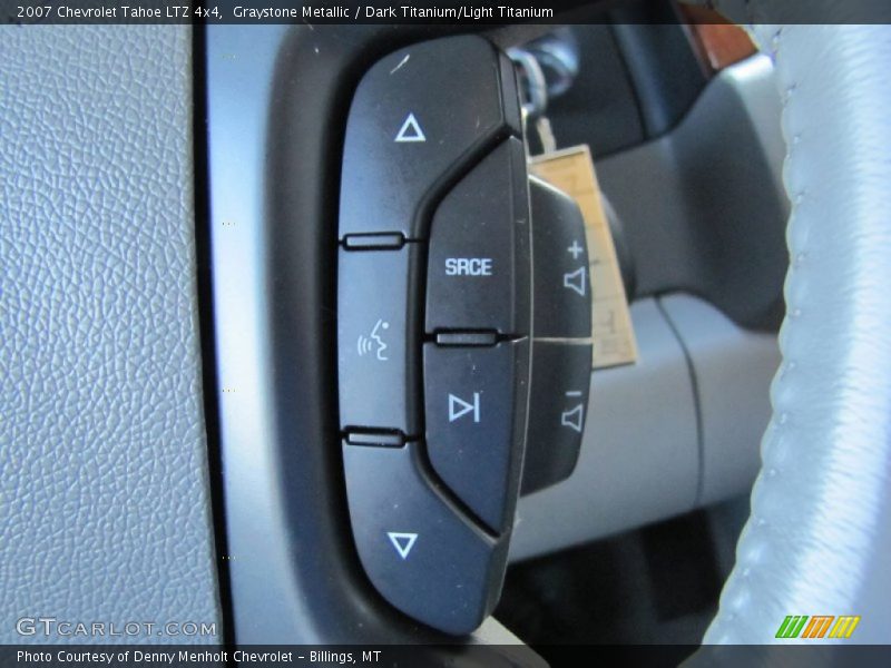 Graystone Metallic / Dark Titanium/Light Titanium 2007 Chevrolet Tahoe LTZ 4x4