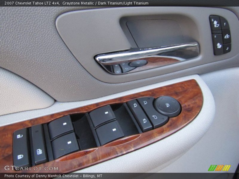 Graystone Metallic / Dark Titanium/Light Titanium 2007 Chevrolet Tahoe LTZ 4x4