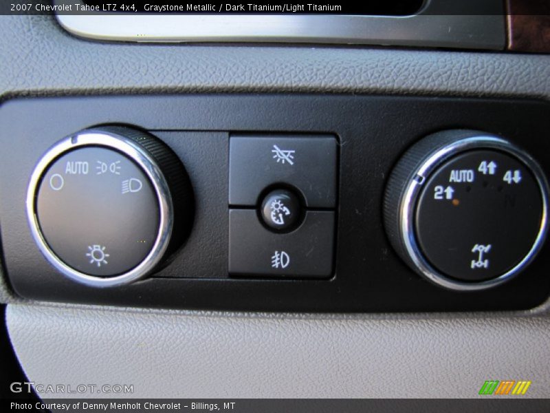 Graystone Metallic / Dark Titanium/Light Titanium 2007 Chevrolet Tahoe LTZ 4x4