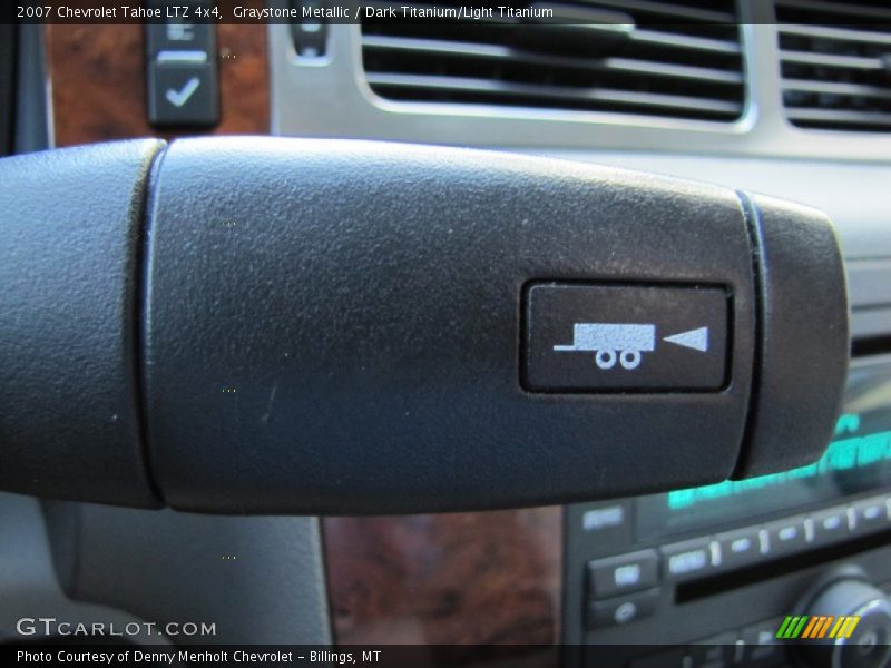 Graystone Metallic / Dark Titanium/Light Titanium 2007 Chevrolet Tahoe LTZ 4x4
