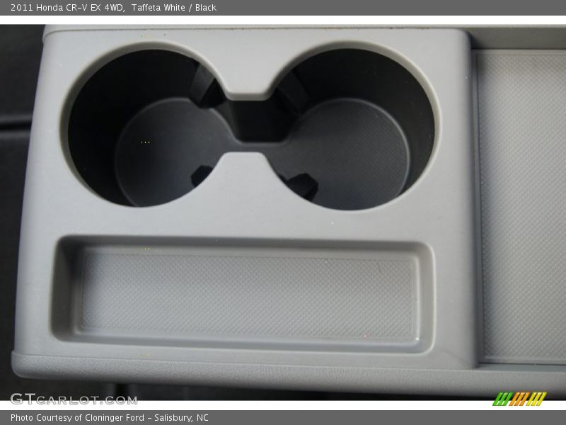 Taffeta White / Black 2011 Honda CR-V EX 4WD
