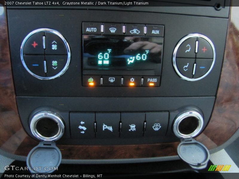 Graystone Metallic / Dark Titanium/Light Titanium 2007 Chevrolet Tahoe LTZ 4x4