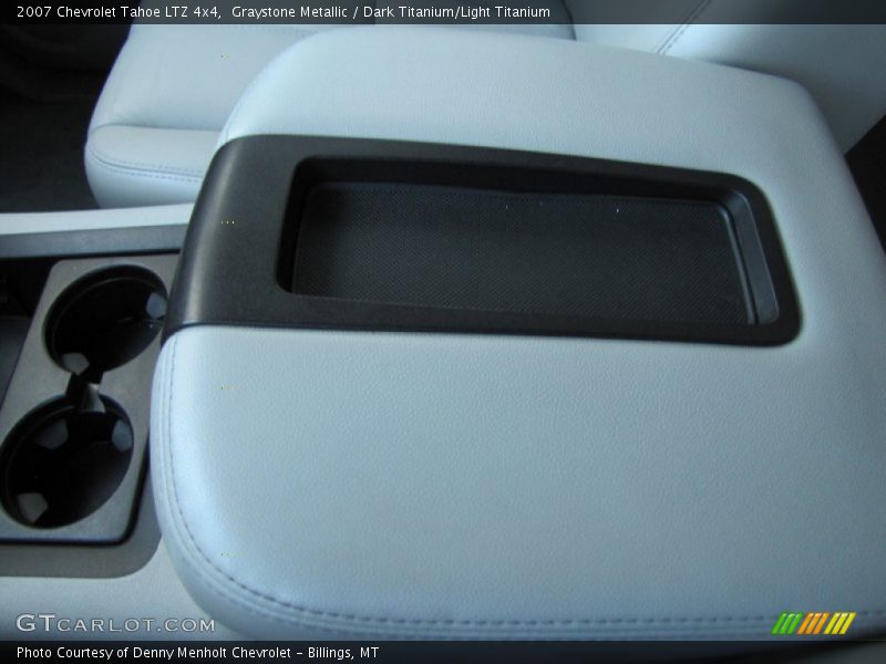 Graystone Metallic / Dark Titanium/Light Titanium 2007 Chevrolet Tahoe LTZ 4x4