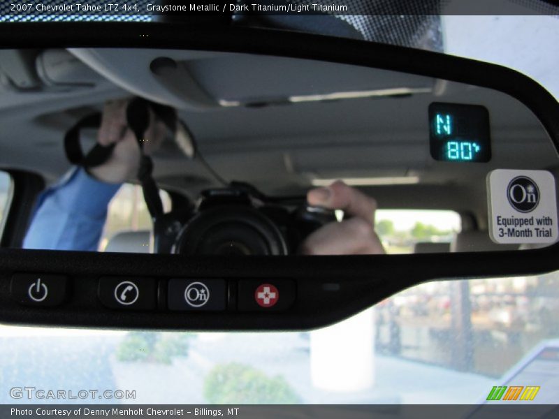 Graystone Metallic / Dark Titanium/Light Titanium 2007 Chevrolet Tahoe LTZ 4x4