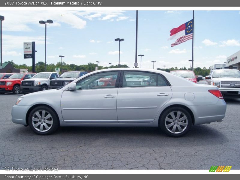 Titanium Metallic / Light Gray 2007 Toyota Avalon XLS