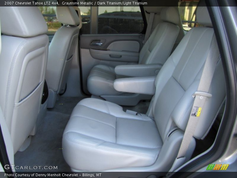 Graystone Metallic / Dark Titanium/Light Titanium 2007 Chevrolet Tahoe LTZ 4x4