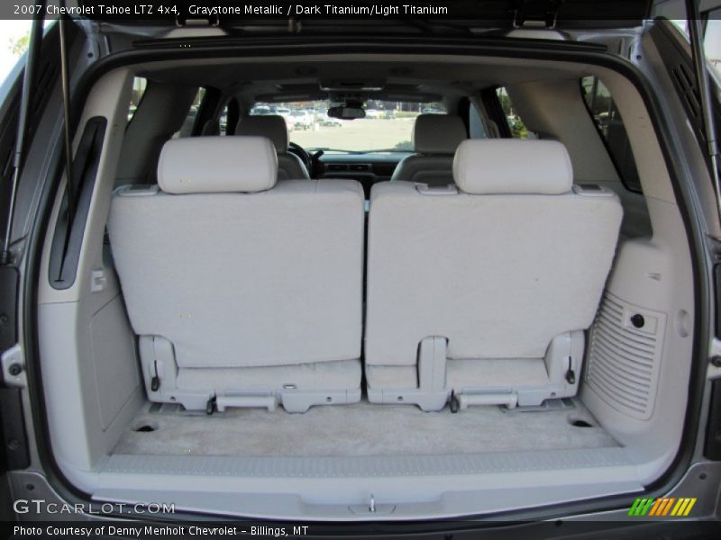 Graystone Metallic / Dark Titanium/Light Titanium 2007 Chevrolet Tahoe LTZ 4x4