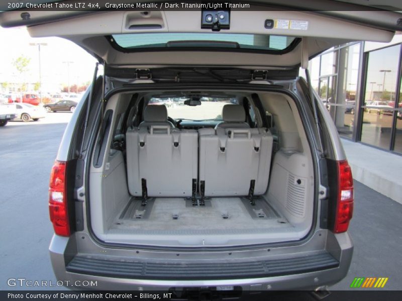 Graystone Metallic / Dark Titanium/Light Titanium 2007 Chevrolet Tahoe LTZ 4x4