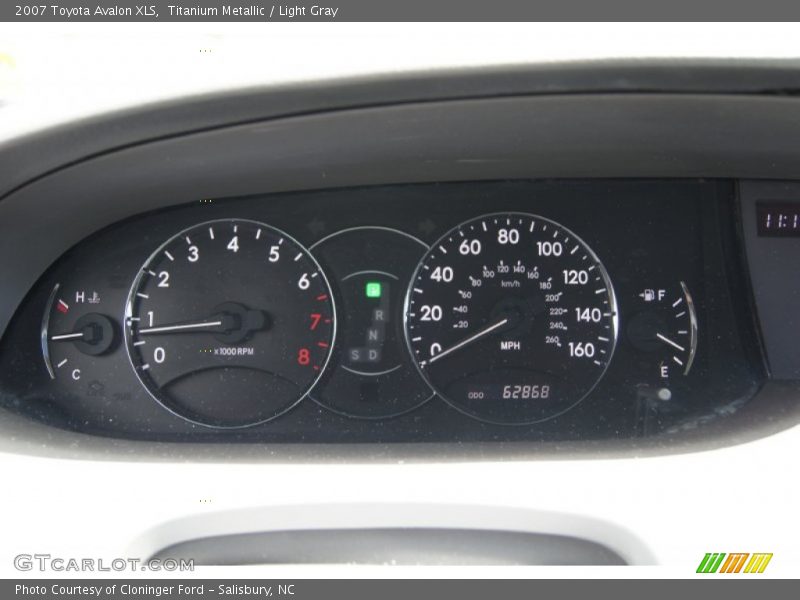 Titanium Metallic / Light Gray 2007 Toyota Avalon XLS