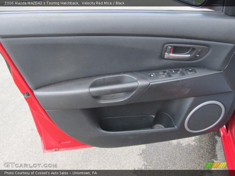 Velocity Red Mica / Black 2006 Mazda MAZDA3 s Touring Hatchback