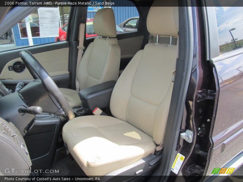 Front Seat of 2006 Torrent AWD