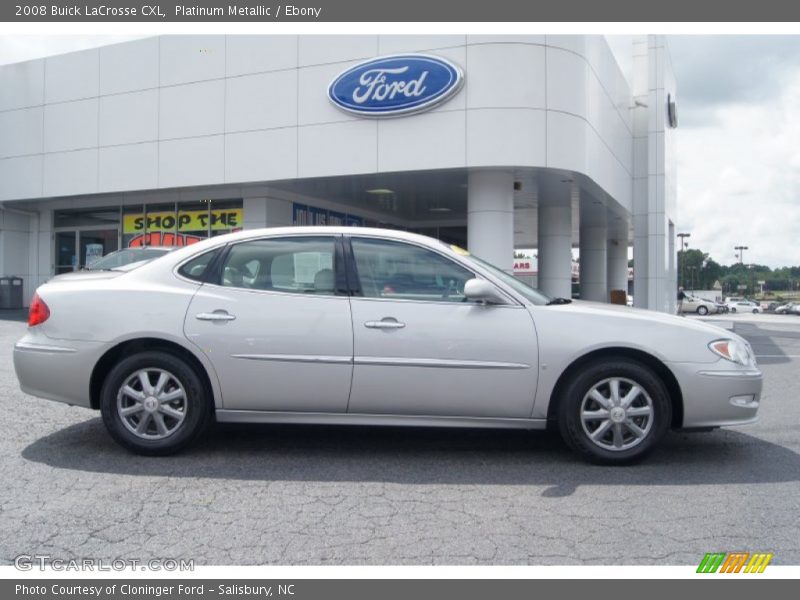 Platinum Metallic / Ebony 2008 Buick LaCrosse CXL