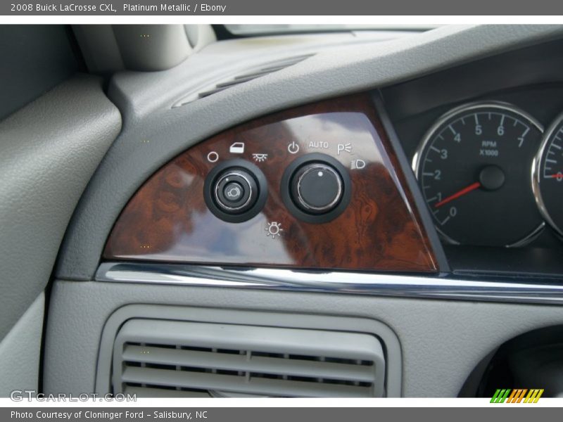 Platinum Metallic / Ebony 2008 Buick LaCrosse CXL