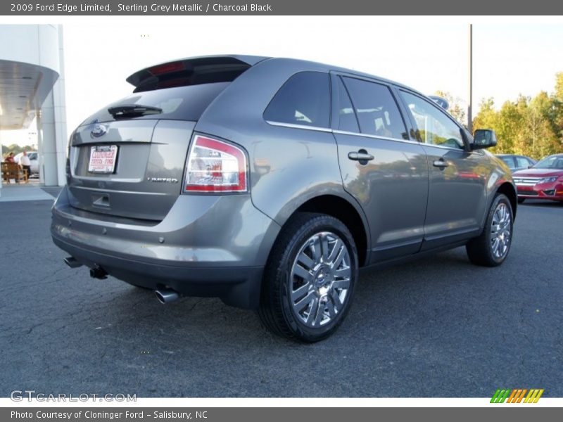 Sterling Grey Metallic / Charcoal Black 2009 Ford Edge Limited