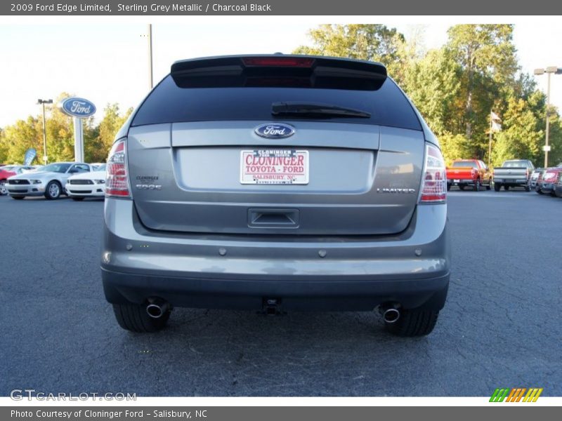 Sterling Grey Metallic / Charcoal Black 2009 Ford Edge Limited