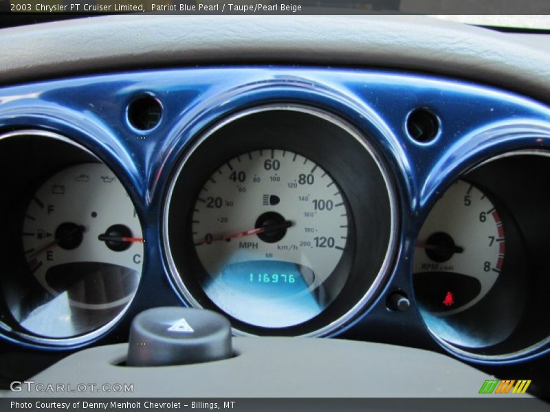  2003 PT Cruiser Limited Limited Gauges