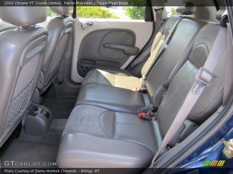 Rear Seat of 2003 PT Cruiser Limited