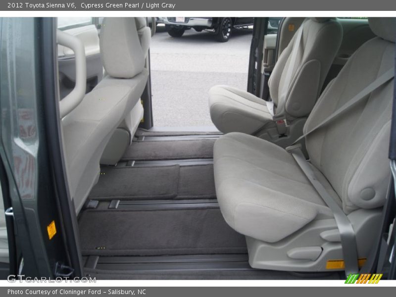 Cypress Green Pearl / Light Gray 2012 Toyota Sienna V6