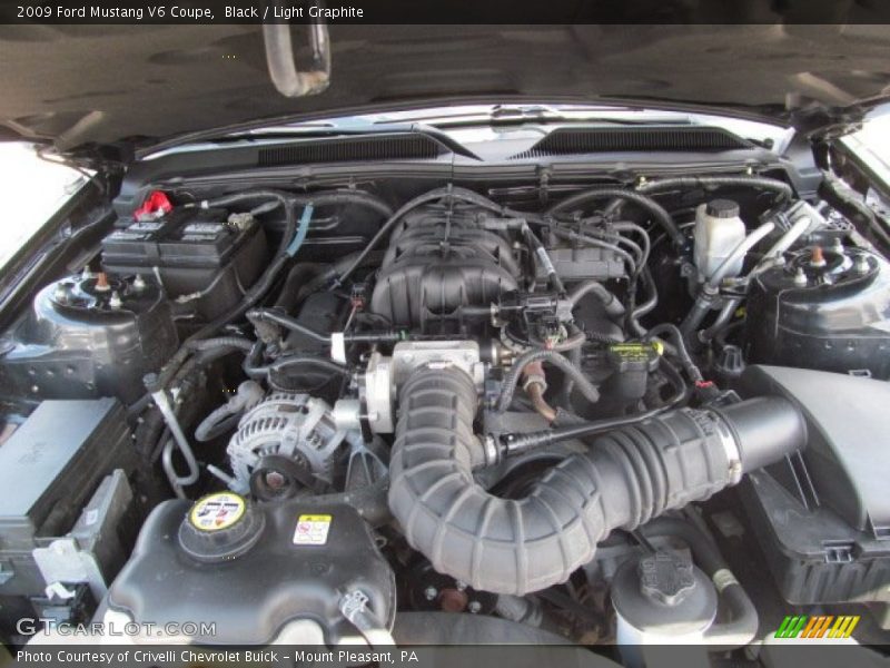 Black / Light Graphite 2009 Ford Mustang V6 Coupe