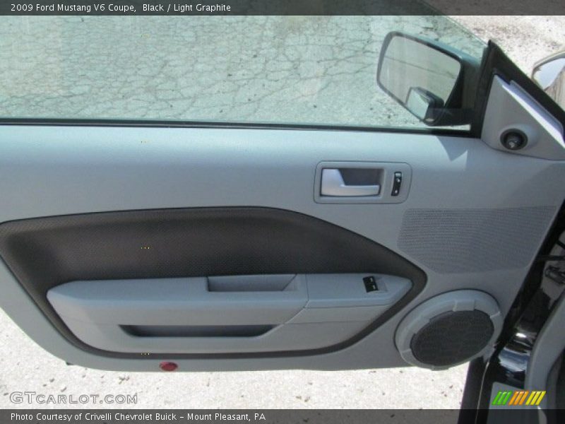 Black / Light Graphite 2009 Ford Mustang V6 Coupe