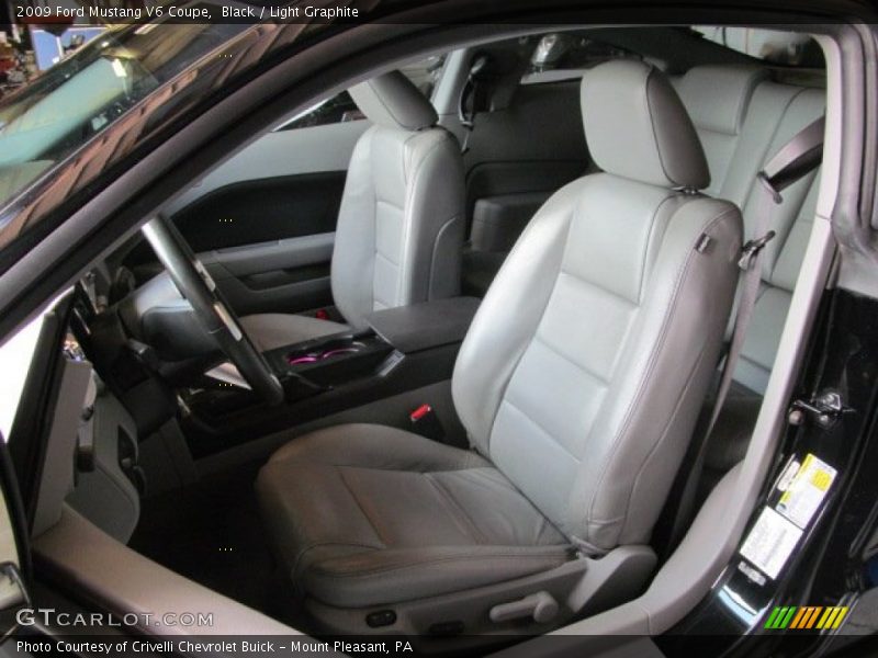 Black / Light Graphite 2009 Ford Mustang V6 Coupe