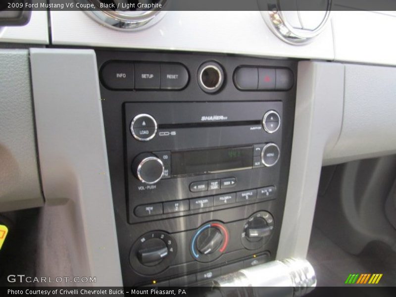 Black / Light Graphite 2009 Ford Mustang V6 Coupe