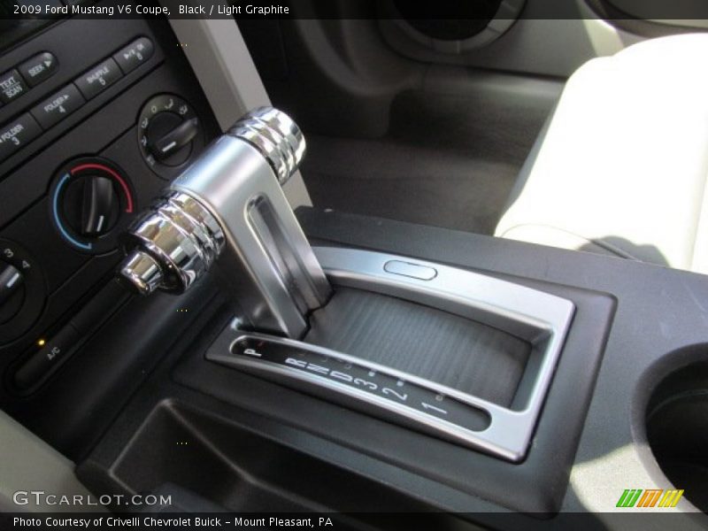 Black / Light Graphite 2009 Ford Mustang V6 Coupe