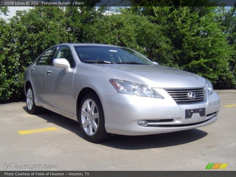 Tungsten Metallic / Black 2008 Lexus ES 350