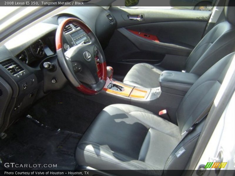 Tungsten Metallic / Black 2008 Lexus ES 350