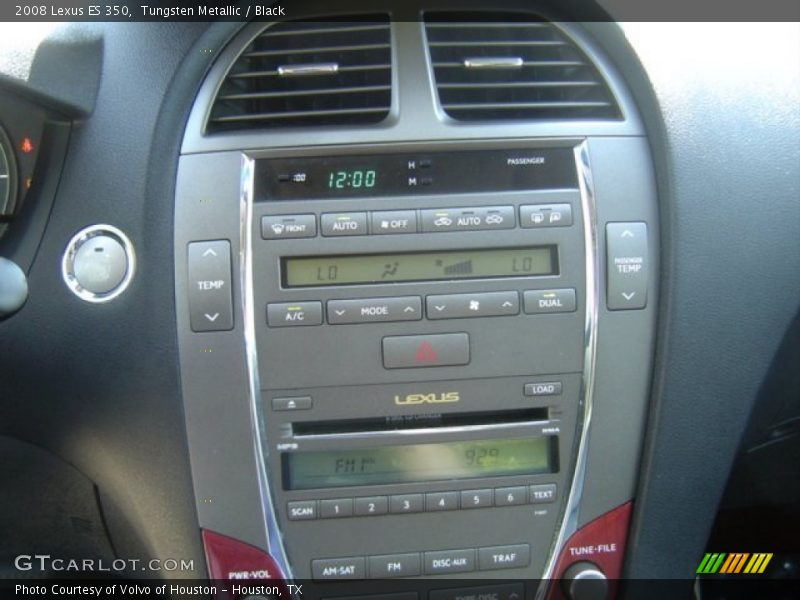 Tungsten Metallic / Black 2008 Lexus ES 350