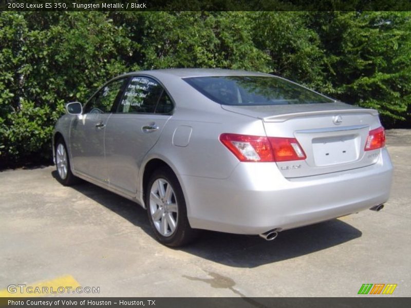 Tungsten Metallic / Black 2008 Lexus ES 350