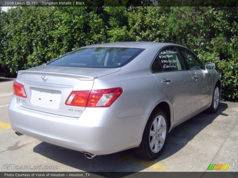 Tungsten Metallic / Black 2008 Lexus ES 350
