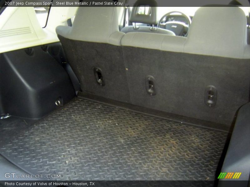 Steel Blue Metallic / Pastel Slate Gray 2007 Jeep Compass Sport