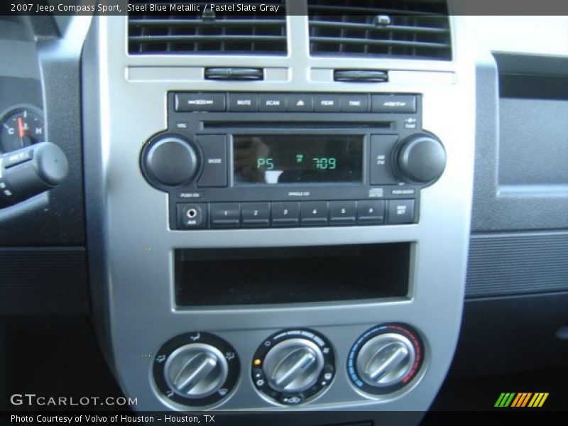Steel Blue Metallic / Pastel Slate Gray 2007 Jeep Compass Sport