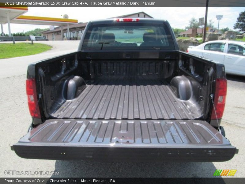 Taupe Gray Metallic / Dark Titanium 2011 Chevrolet Silverado 1500 Crew Cab 4x4