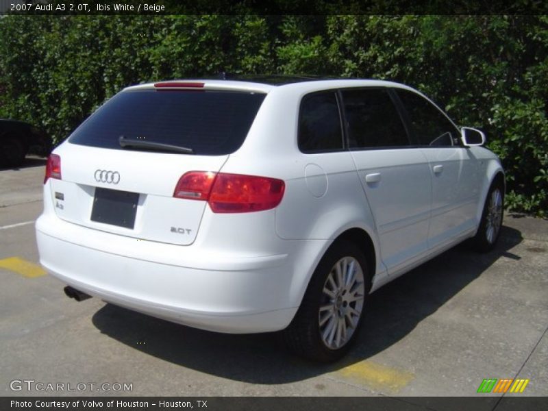 Ibis White / Beige 2007 Audi A3 2.0T