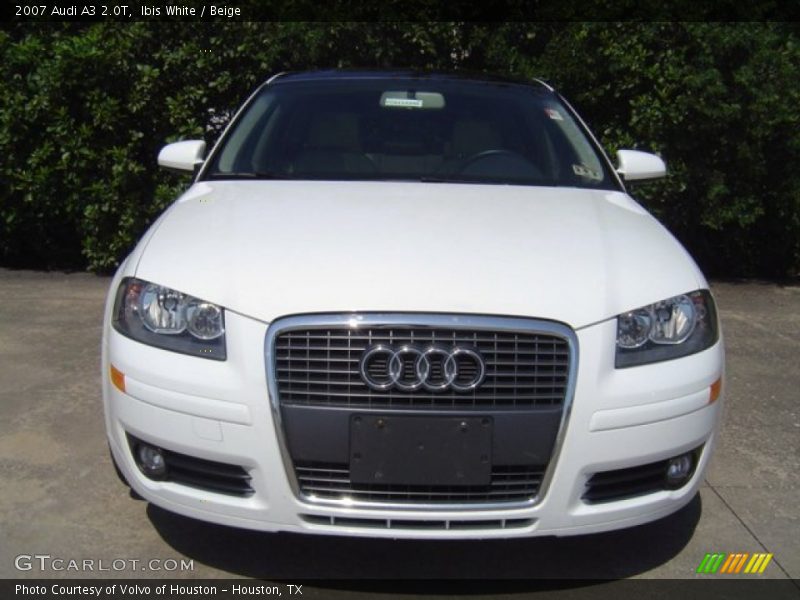 Ibis White / Beige 2007 Audi A3 2.0T