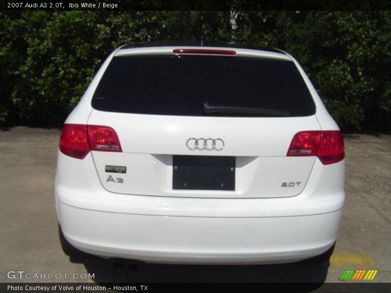 Ibis White / Beige 2007 Audi A3 2.0T