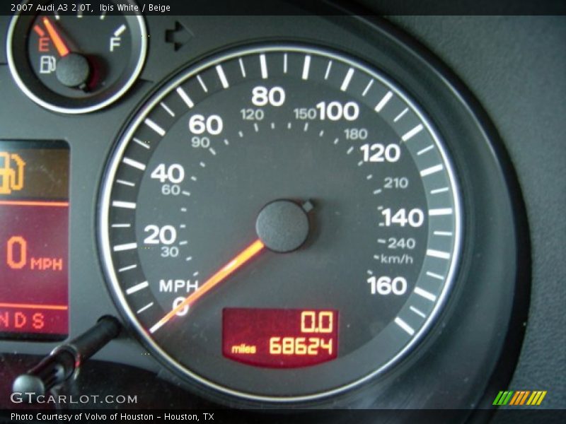 Ibis White / Beige 2007 Audi A3 2.0T