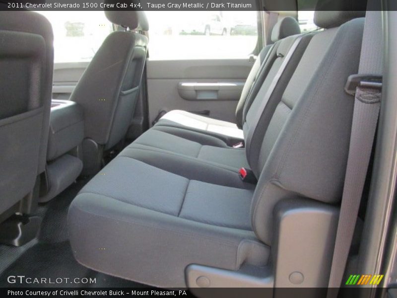 Taupe Gray Metallic / Dark Titanium 2011 Chevrolet Silverado 1500 Crew Cab 4x4