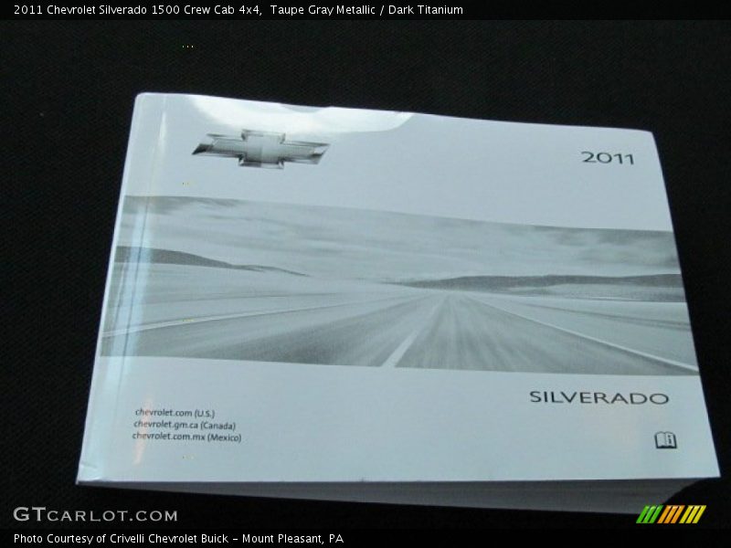 Taupe Gray Metallic / Dark Titanium 2011 Chevrolet Silverado 1500 Crew Cab 4x4