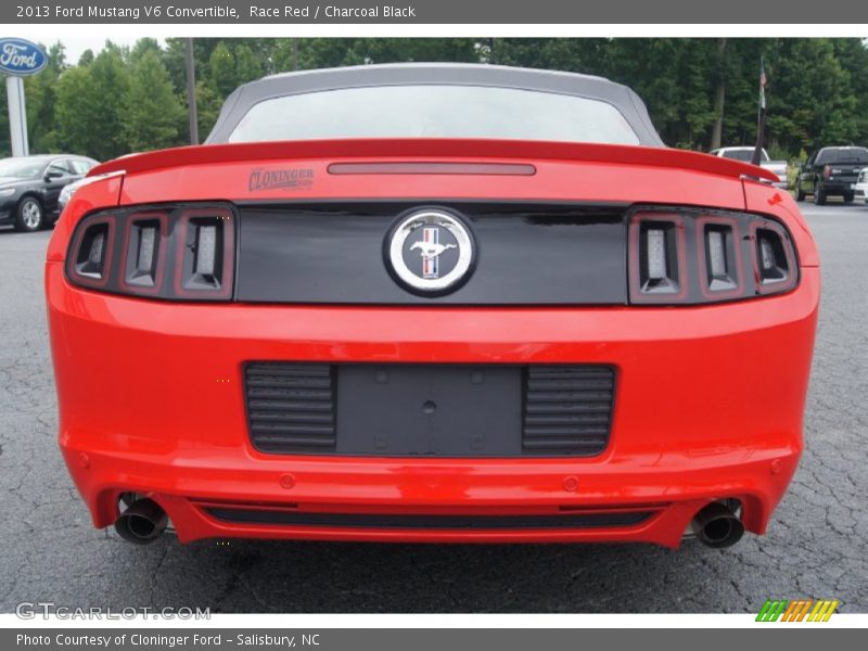 Race Red / Charcoal Black 2013 Ford Mustang V6 Convertible