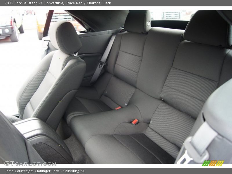 Race Red / Charcoal Black 2013 Ford Mustang V6 Convertible