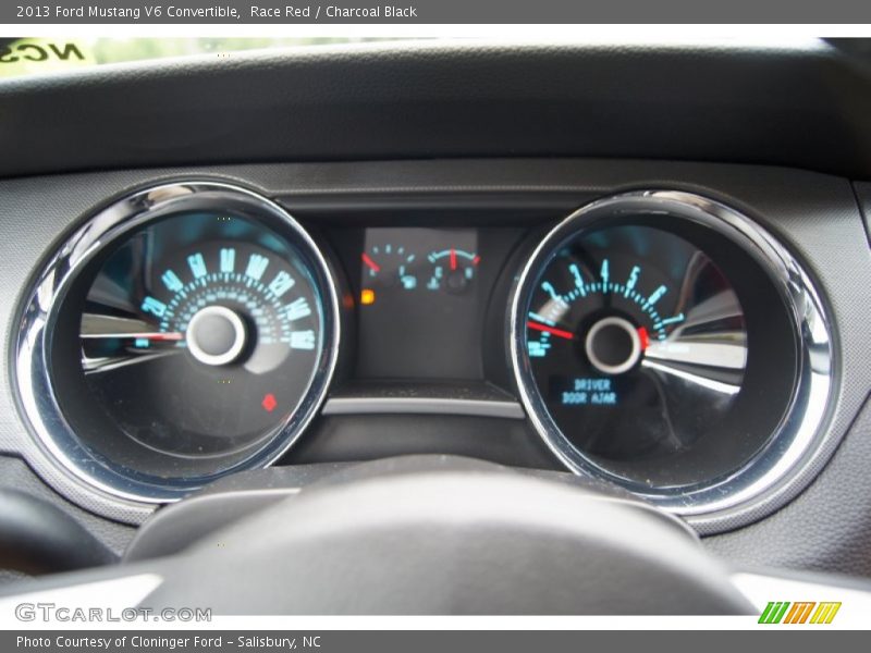Race Red / Charcoal Black 2013 Ford Mustang V6 Convertible
