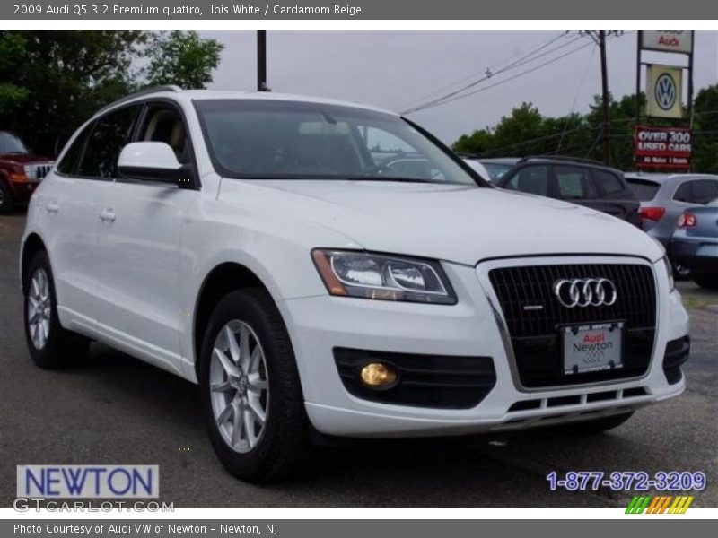 Ibis White / Cardamom Beige 2009 Audi Q5 3.2 Premium quattro