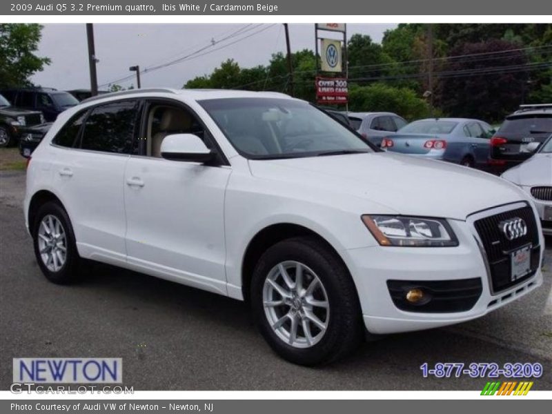 Ibis White / Cardamom Beige 2009 Audi Q5 3.2 Premium quattro