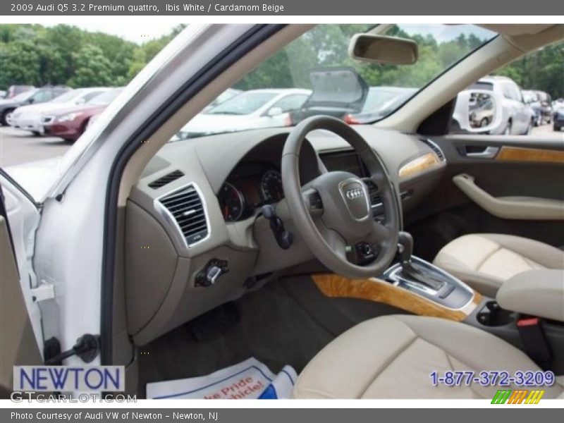 Ibis White / Cardamom Beige 2009 Audi Q5 3.2 Premium quattro
