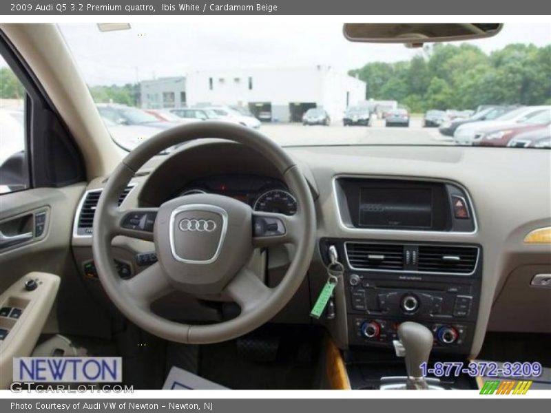 Ibis White / Cardamom Beige 2009 Audi Q5 3.2 Premium quattro